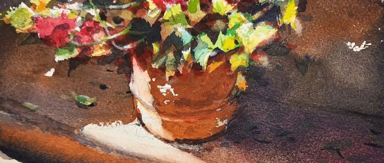 He worked at Disney for 14 years, resigned to paint watercolor, a few textures, 120,000 netizens envied