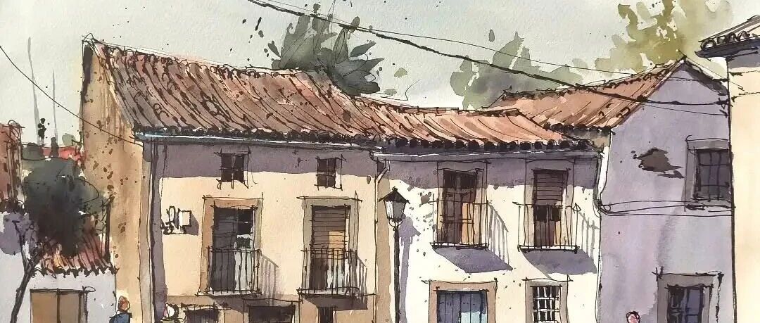 He learned watercolor at the age of 38, retired at the age of 55 and won a gold medal. His "ordinary" paintings surprised 50,000 people